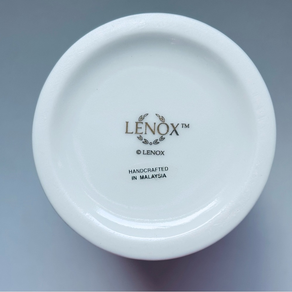 Vintage Lenox Rose Blossom Vase NWT - Picture 6 of 7